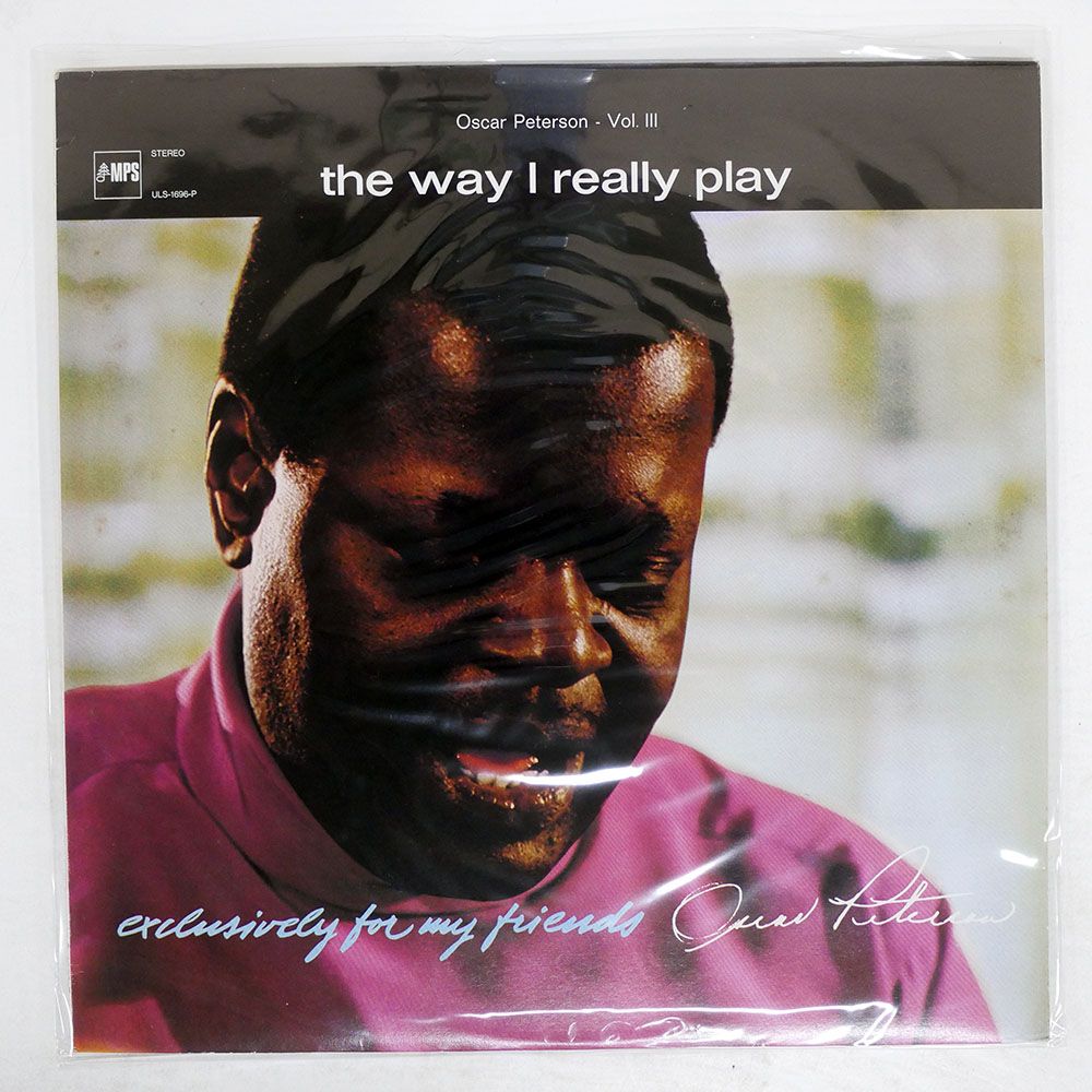 国内盤 OSCAR PETERSON/WAY I REALLY PLAY/MPS ULS1696P LP - メルカリ