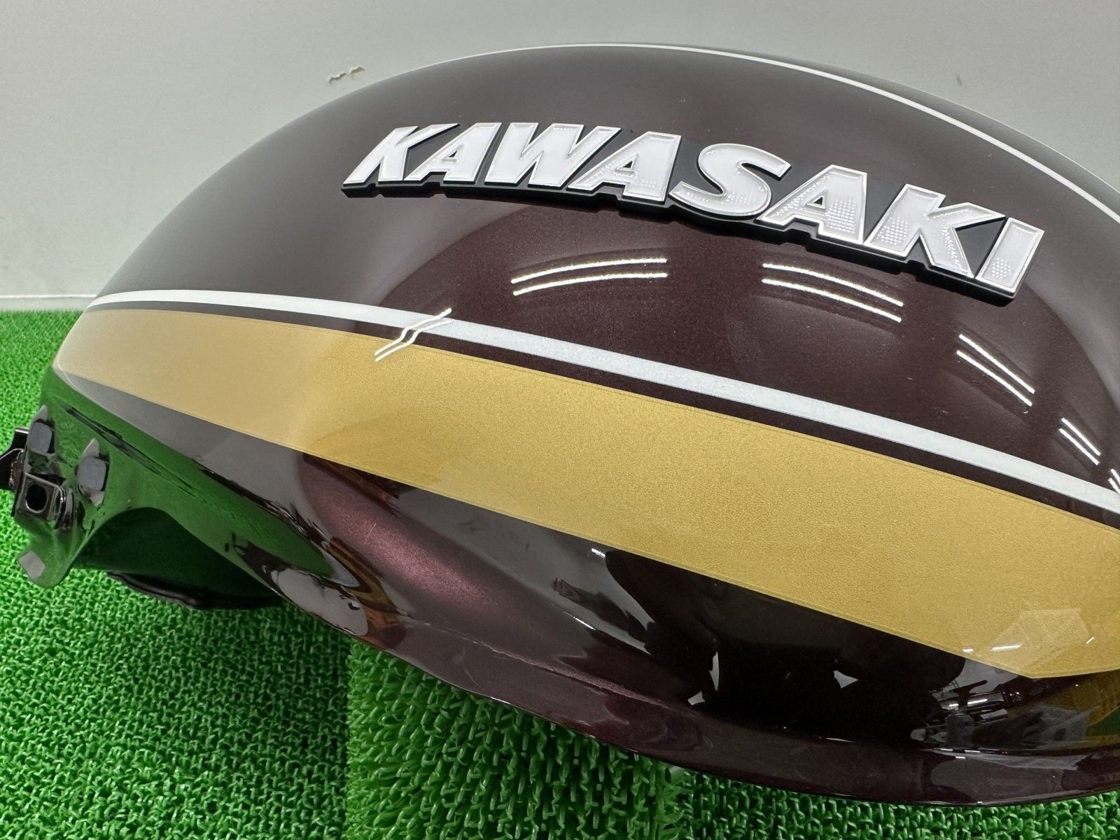 Z900RS タンク 茶M カワサキ 純正 中古 ZR900K キャンディトーンレッド