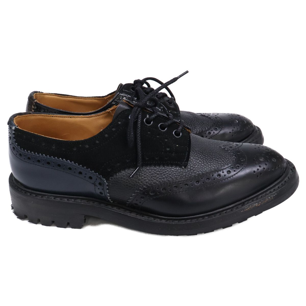 トリッカーズ M5633/9 BOURTON ダイナイト espresso 美品 Tricker