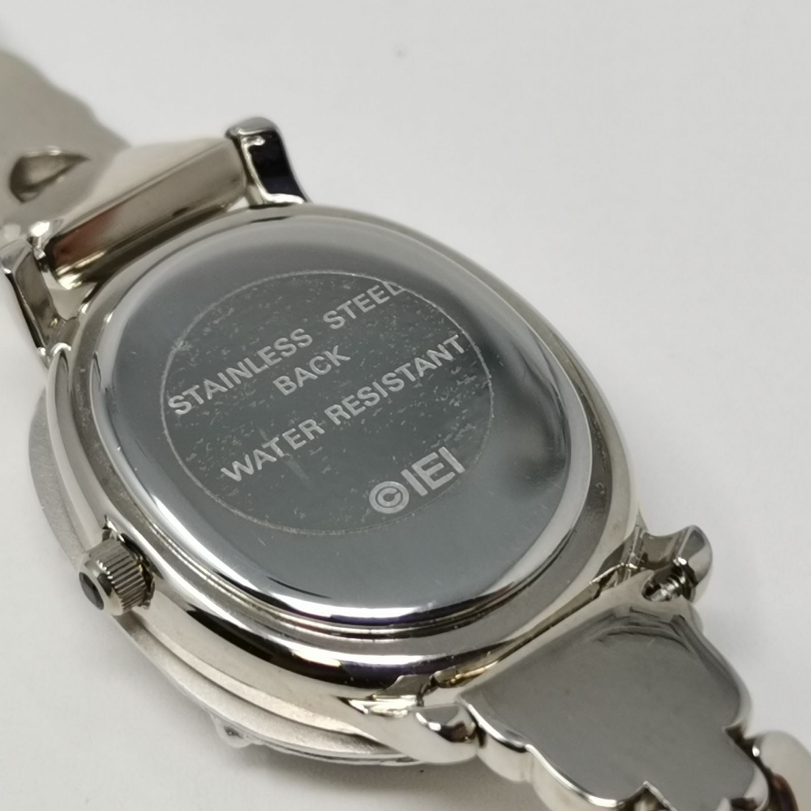 IEI カメオ付き クォーツ 腕時計 梟 シェル文字盤 ブレスレット 中古美