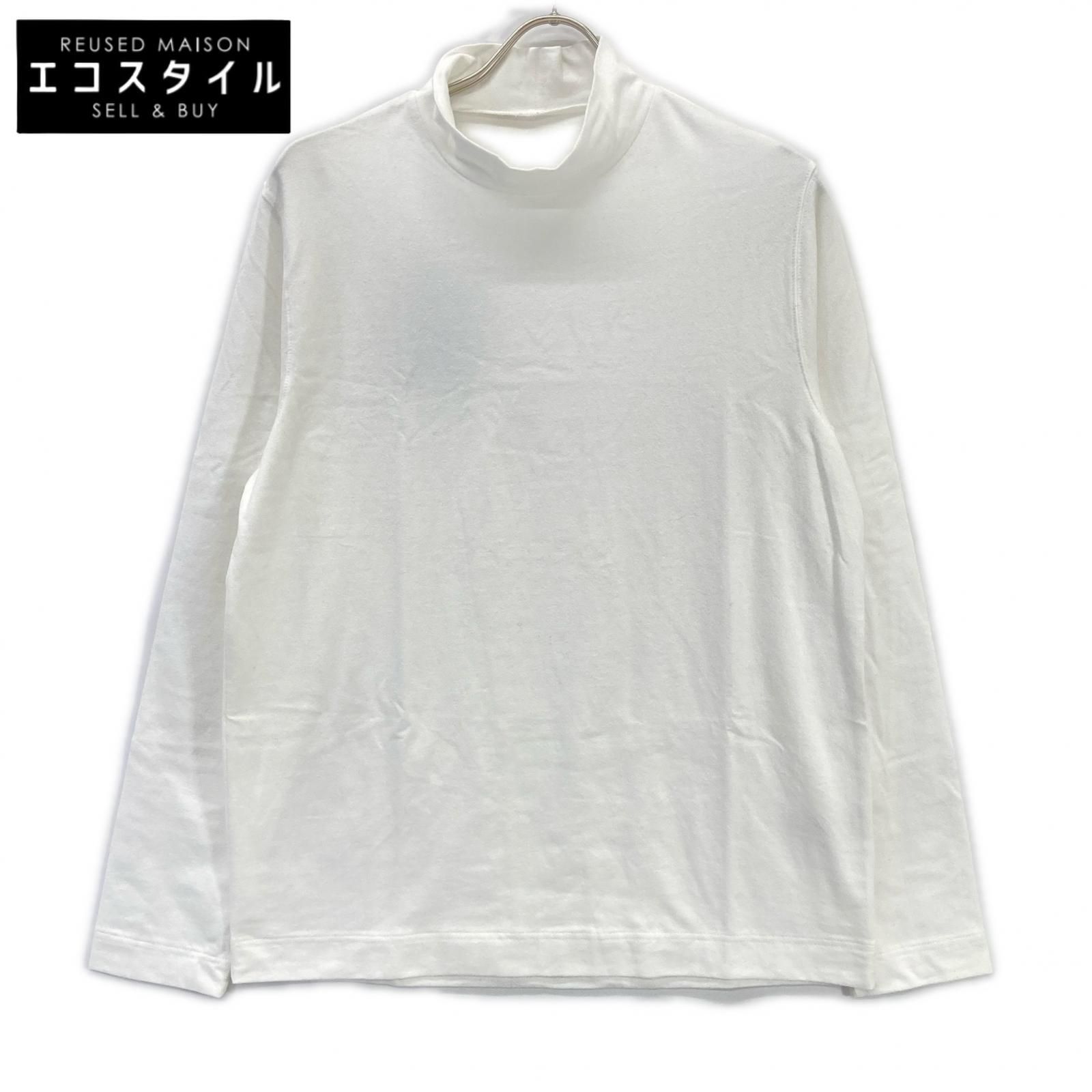 CIRCOLO1901 チルコロ1901 CN2364 ﾎﾜｲﾄ ｺｯﾄﾝ ﾓｯｸﾈｯｸﾈｯｸﾛﾝｸﾞｽﾘｰﾌﾞｶｯﾄｿｰ 