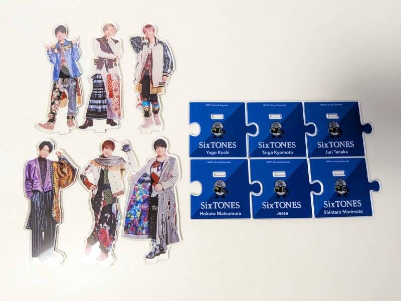 【完美品】SixTONES アクリルスタンド アイランドストア第一弾コンプリート SixTONES アクリルスタンド 第1弾 Johnny's IsLAND STORE 2019 全種 6