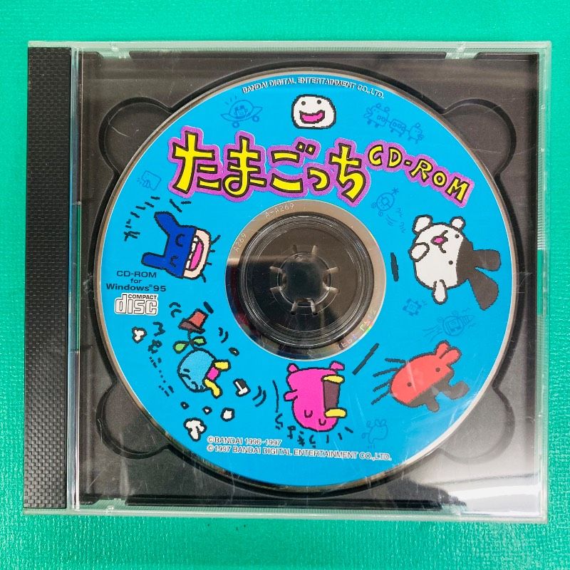 たまごっち CD-ROM版 PCソフト たまごっち CD-ROM Windows 95 インストール用フロッピー