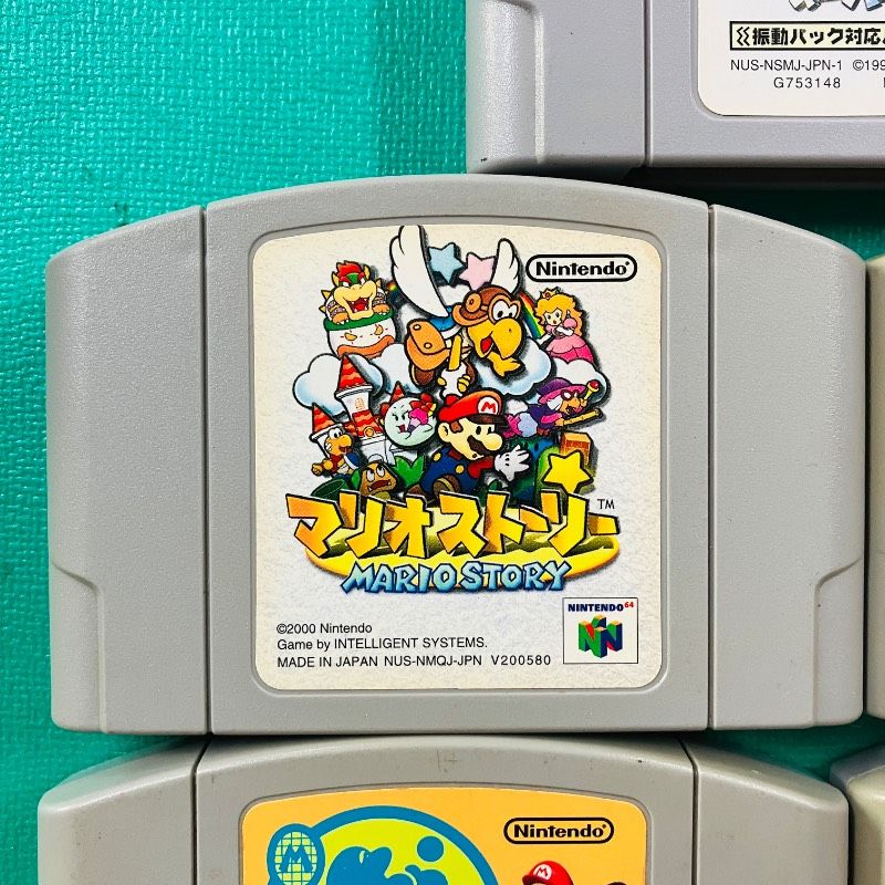 カセットのみ5点セット】ニンテンドー64 スーパーマリオ64 マリオ