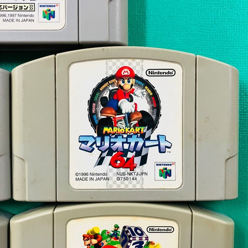 カセットのみ5点セット】ニンテンドー64 スーパーマリオ64 マリオ