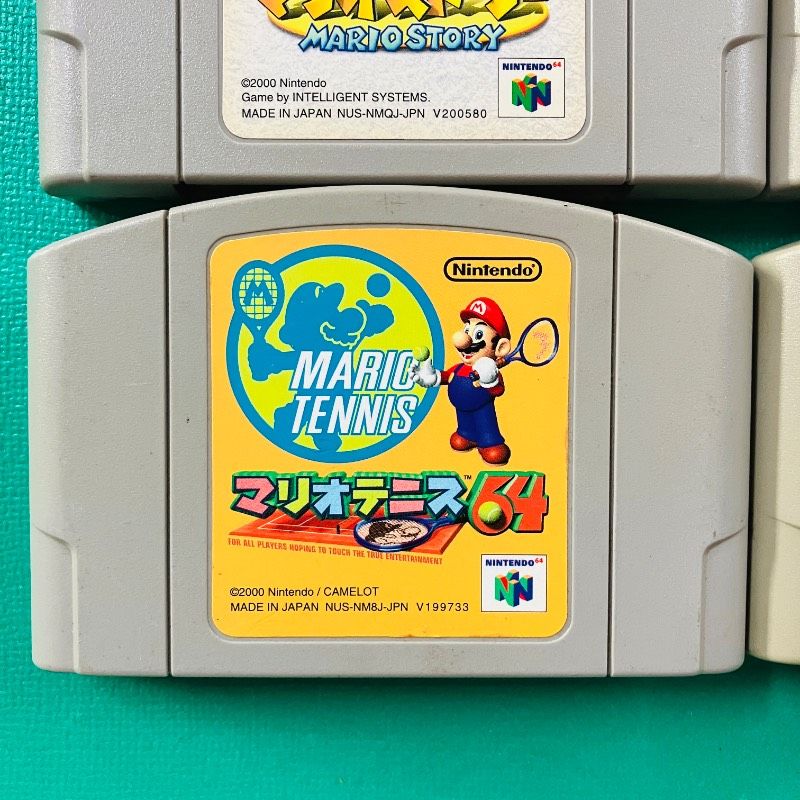 カセットのみ5点セット】ニンテンドー64 スーパーマリオ64 マリオ