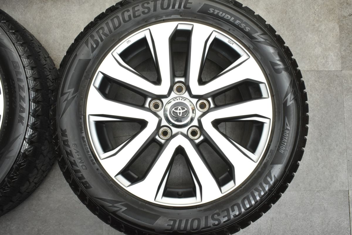 程度良好品】トヨタ ランドクルーザー 200 純正 20in 8.5J +58 PCD150 