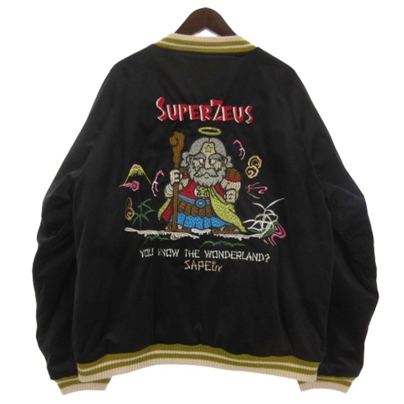 SAPEur サプール × ビックリマン バーシティ リバーシブル SAPEur サプール × ビックリマン バーシティ リバーシブル