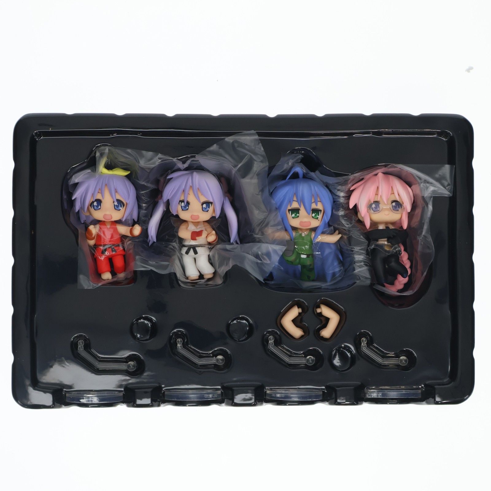 ねんどろいどぷち らき☆すた×ストリートファイターセット 完成品 可動