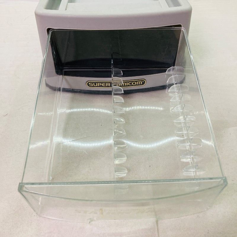 スーパーファミコン 専用収納ラック ステーションラック スーパー