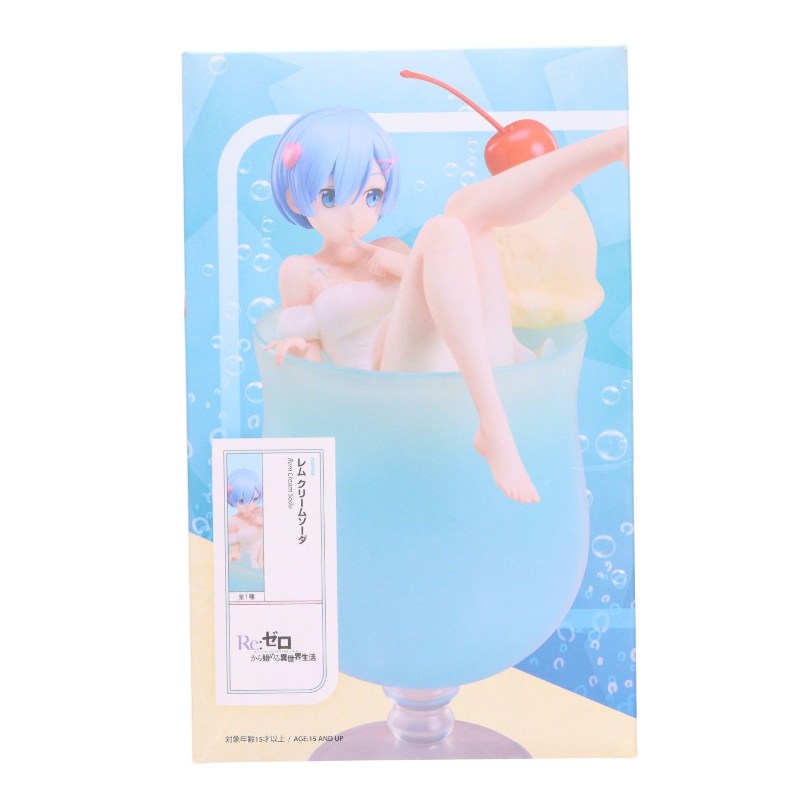 Re:ゼロから始める異世界生活 レム クリームソーダ　フィギュア18個 レム クリームソーダ Re:ゼロから始める異世界生活 1/7 フィギュア