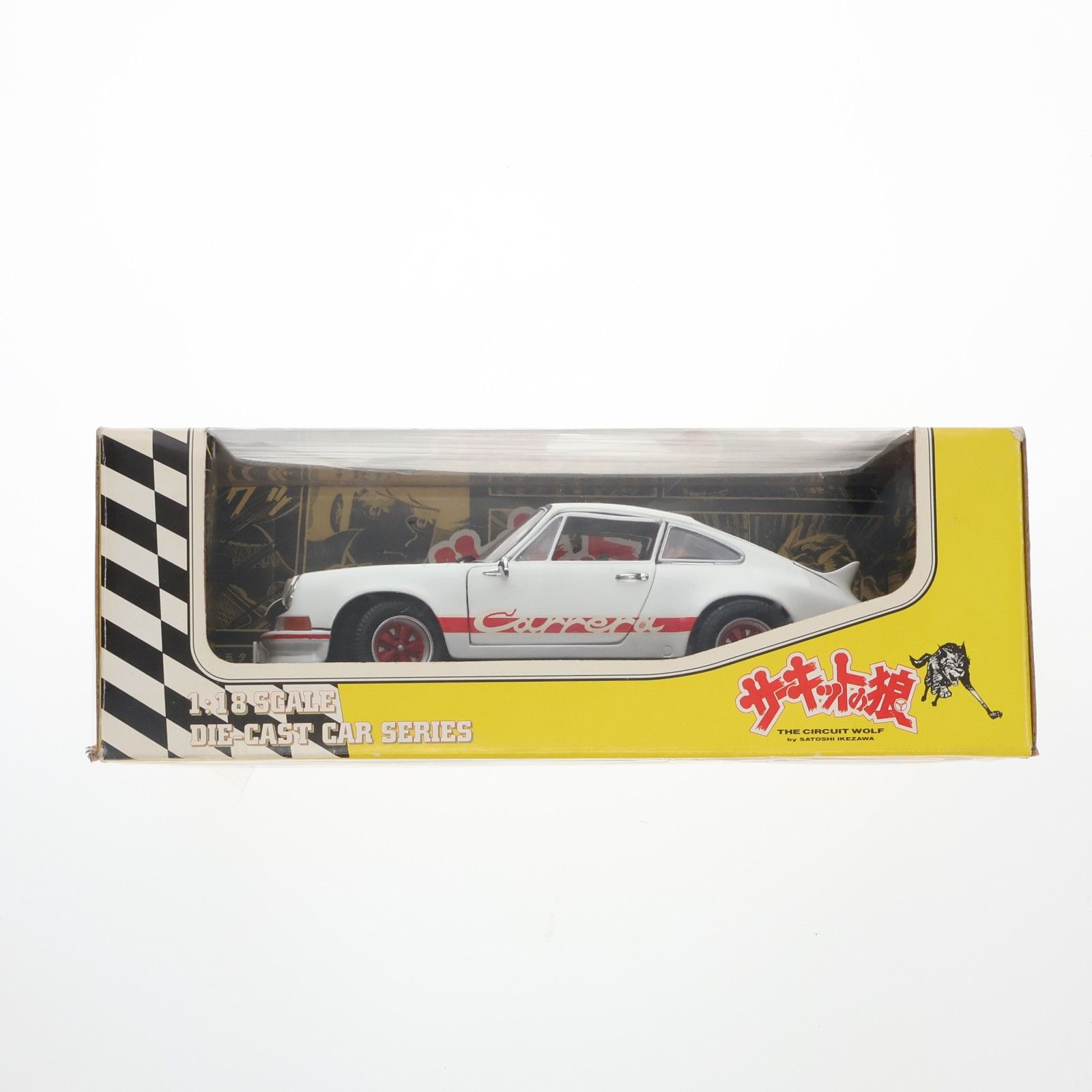 おもちゃ 1/18 ポルシェ911 カレラRS'73(ホワイト) サーキットの狼