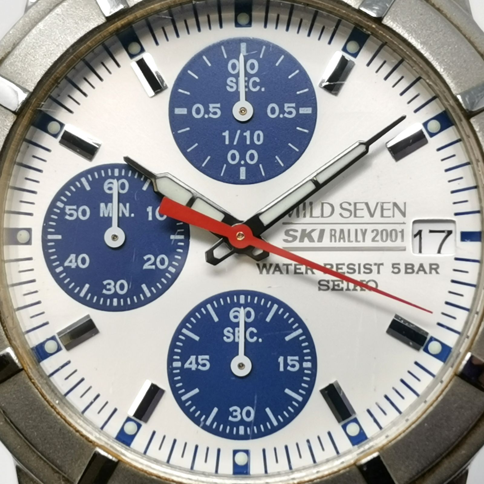 SEIKO セイコー マイルドセブンスキー ラリー 2001 モデル 中古品 動作 
