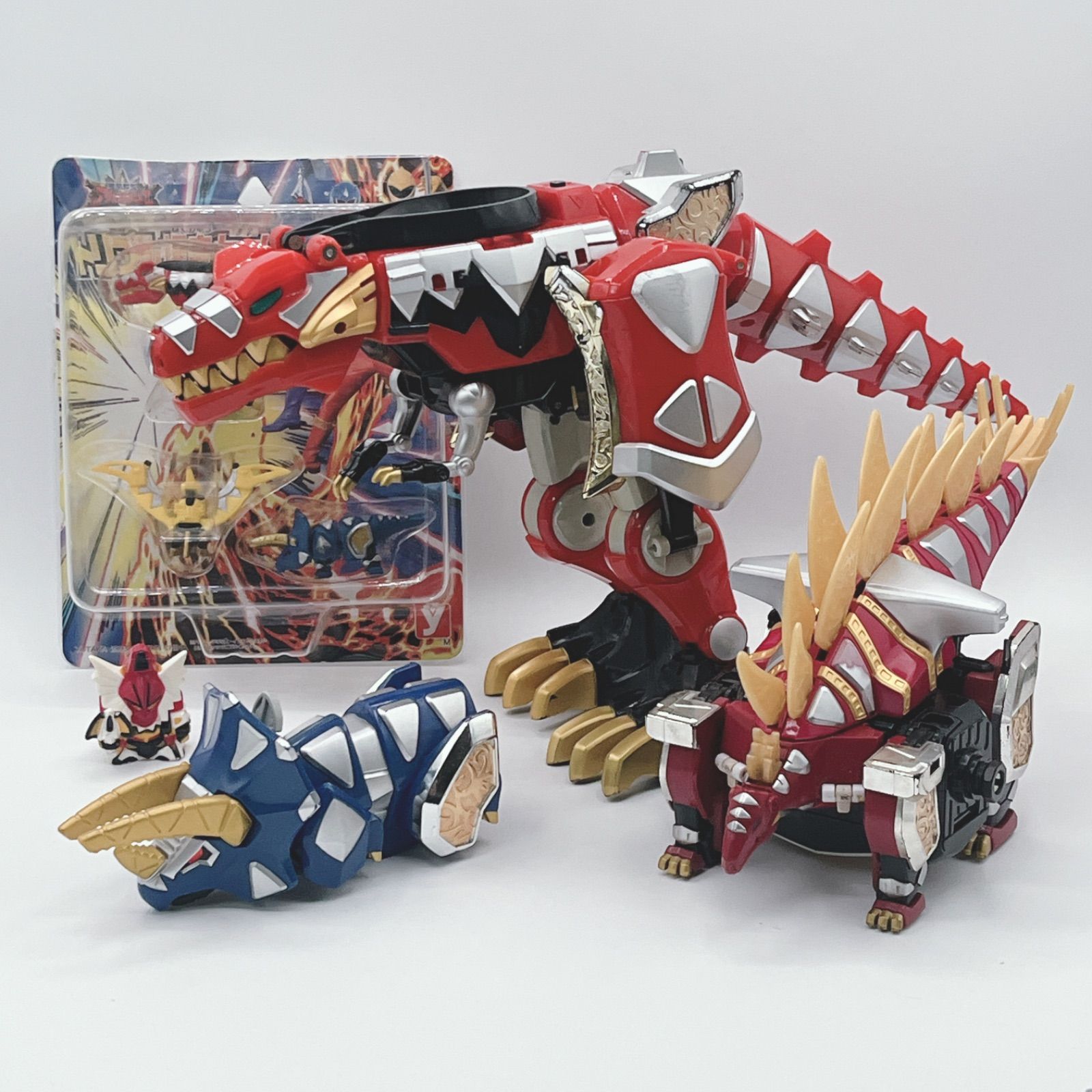現状品】 DX爆竜合体ロボセット 《DX爆竜ティラノサウルス/DX爆竜