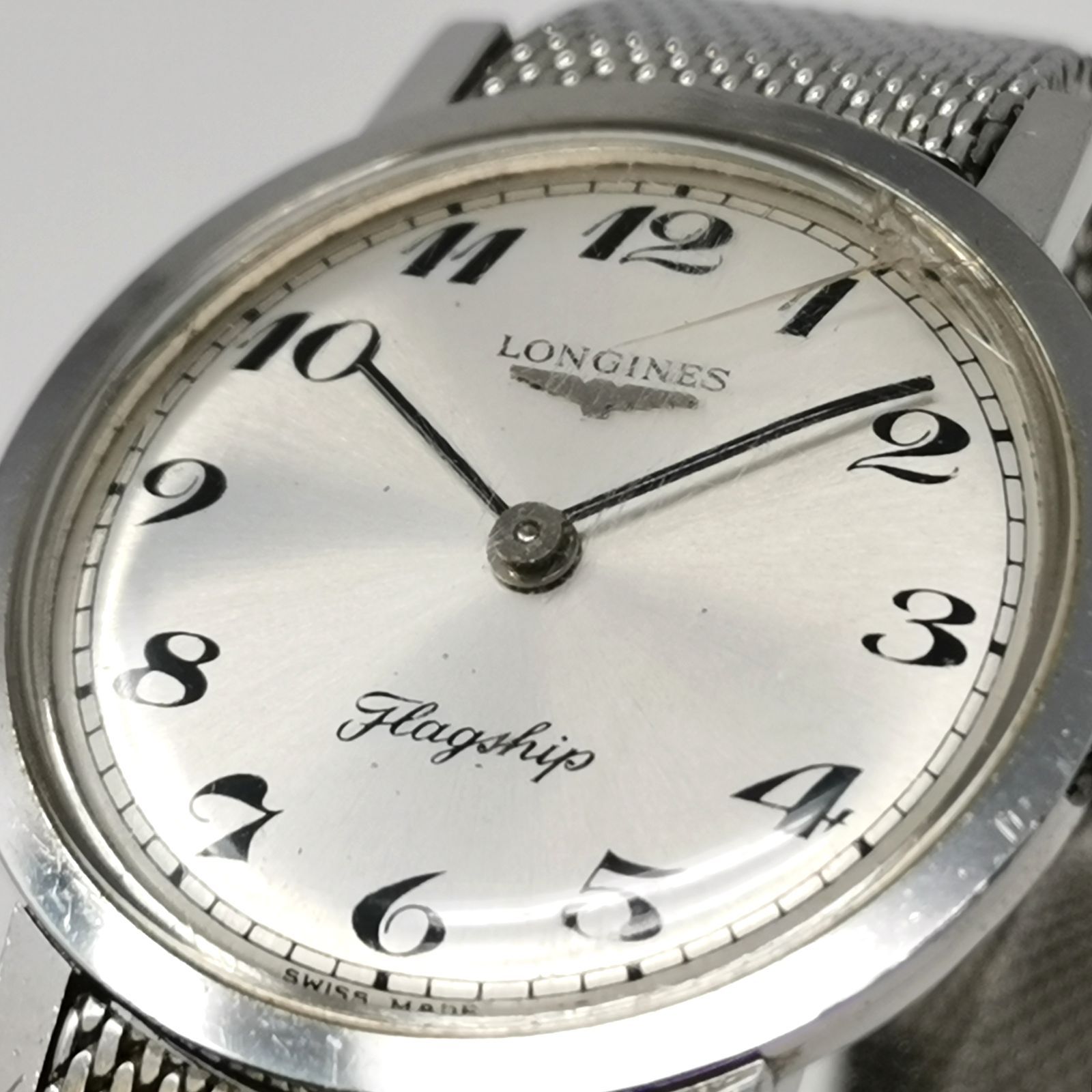 LONGINES ロンジン フラッグシップ 手巻き シルバー 品 動作未確認 