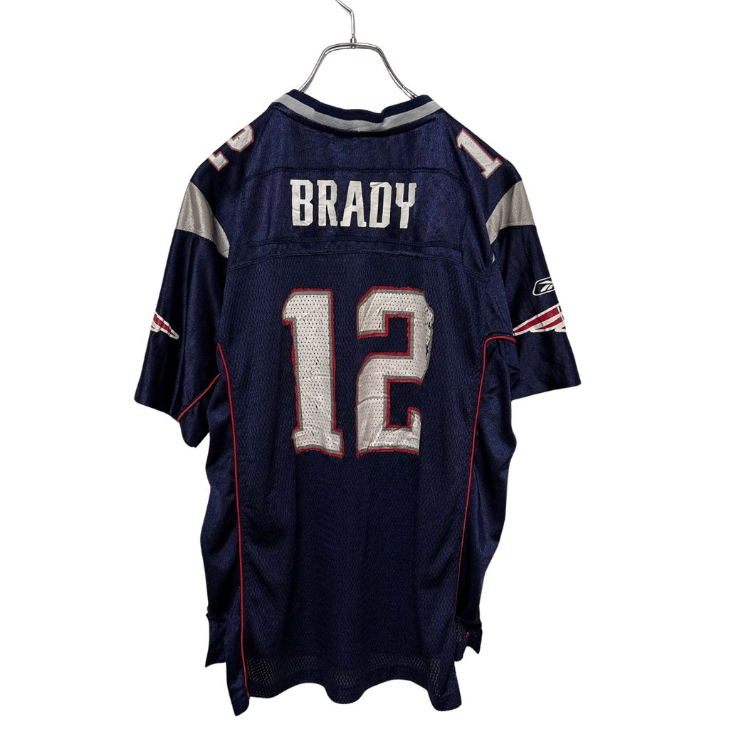 リーボック NFL ニューイングランド・ペイトリオッツ Brady ReeboK】 NFL New England Patriots Football Shirts BRADY ニュー