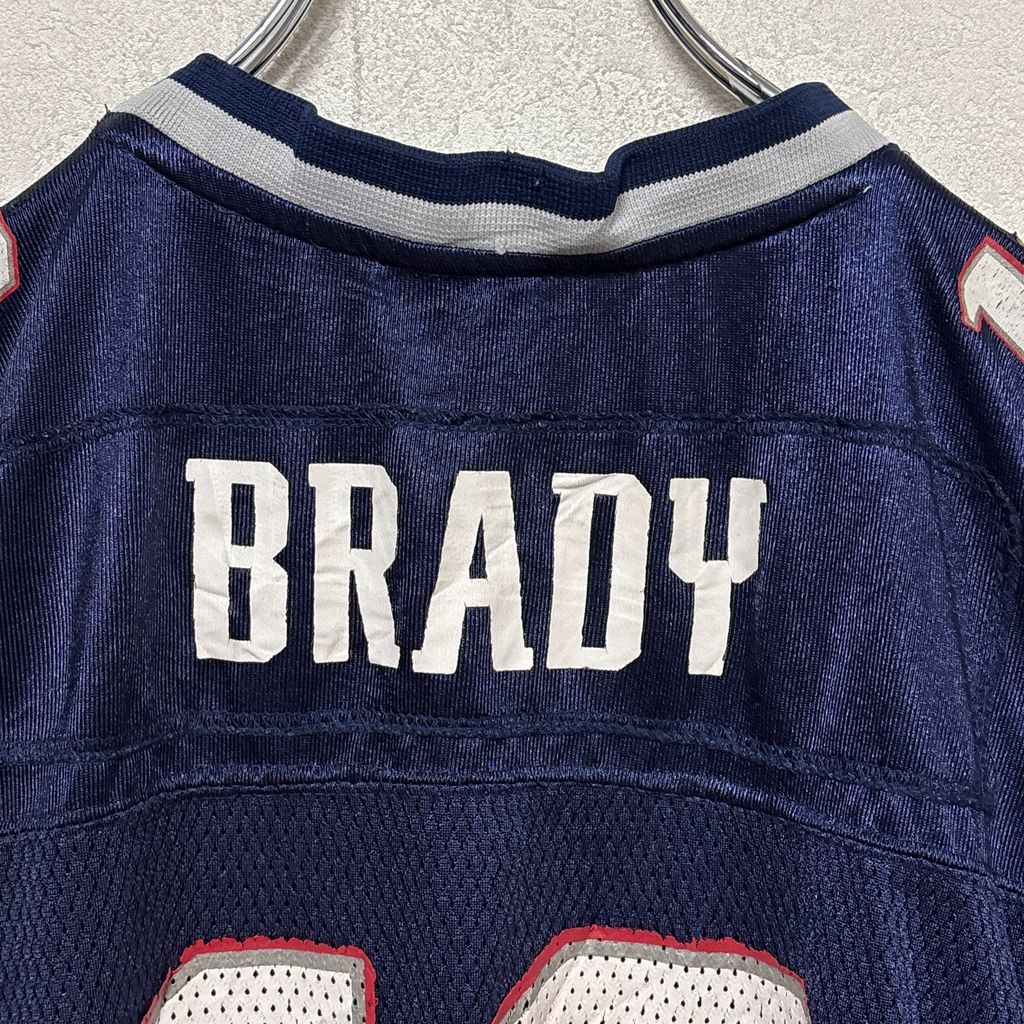 ReeboK】 NFL New England Patriots Football Shirts BRADY ニュー