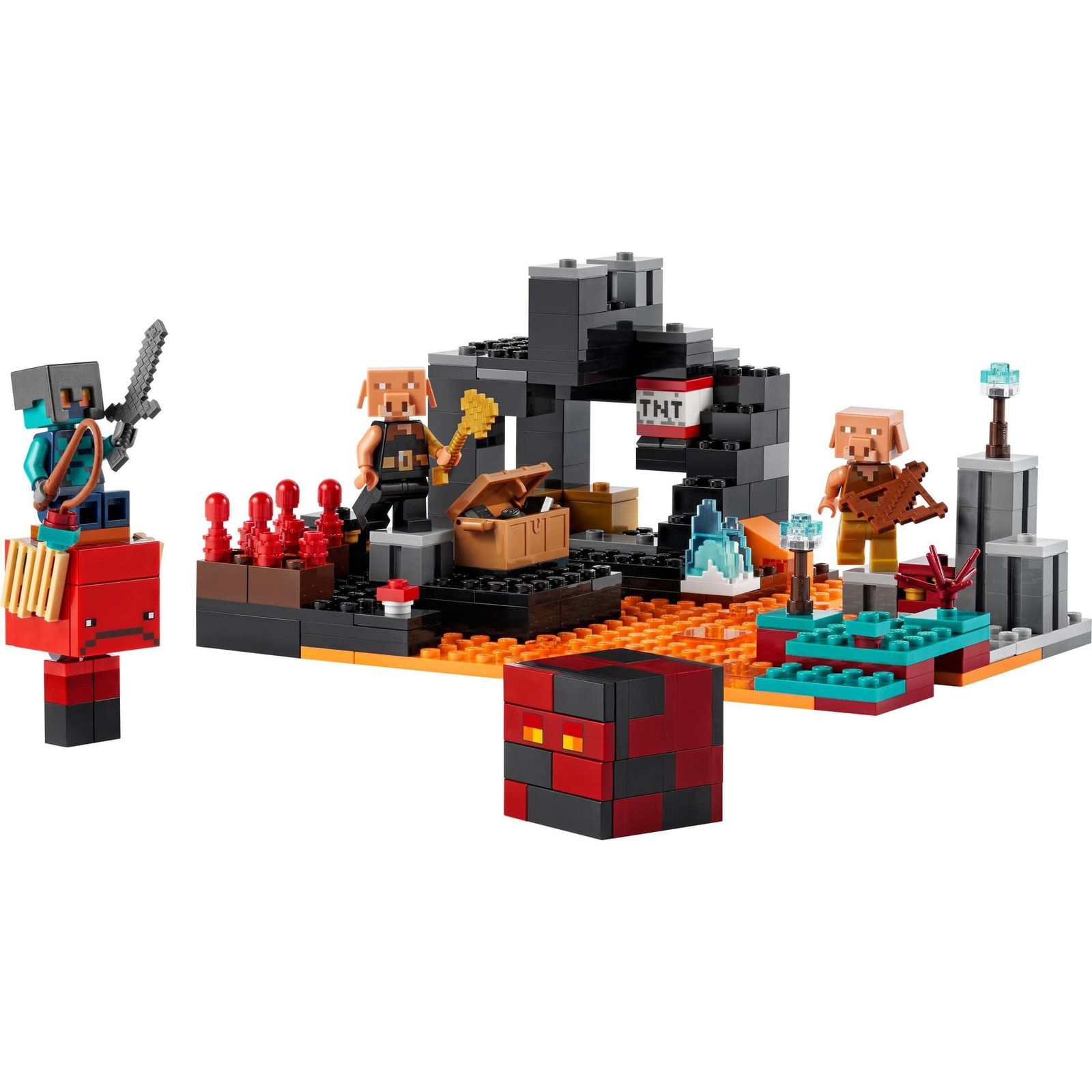 レゴ(LEGO) マインクラフト ネザーの砦 ギフト 21185 おもちゃ
