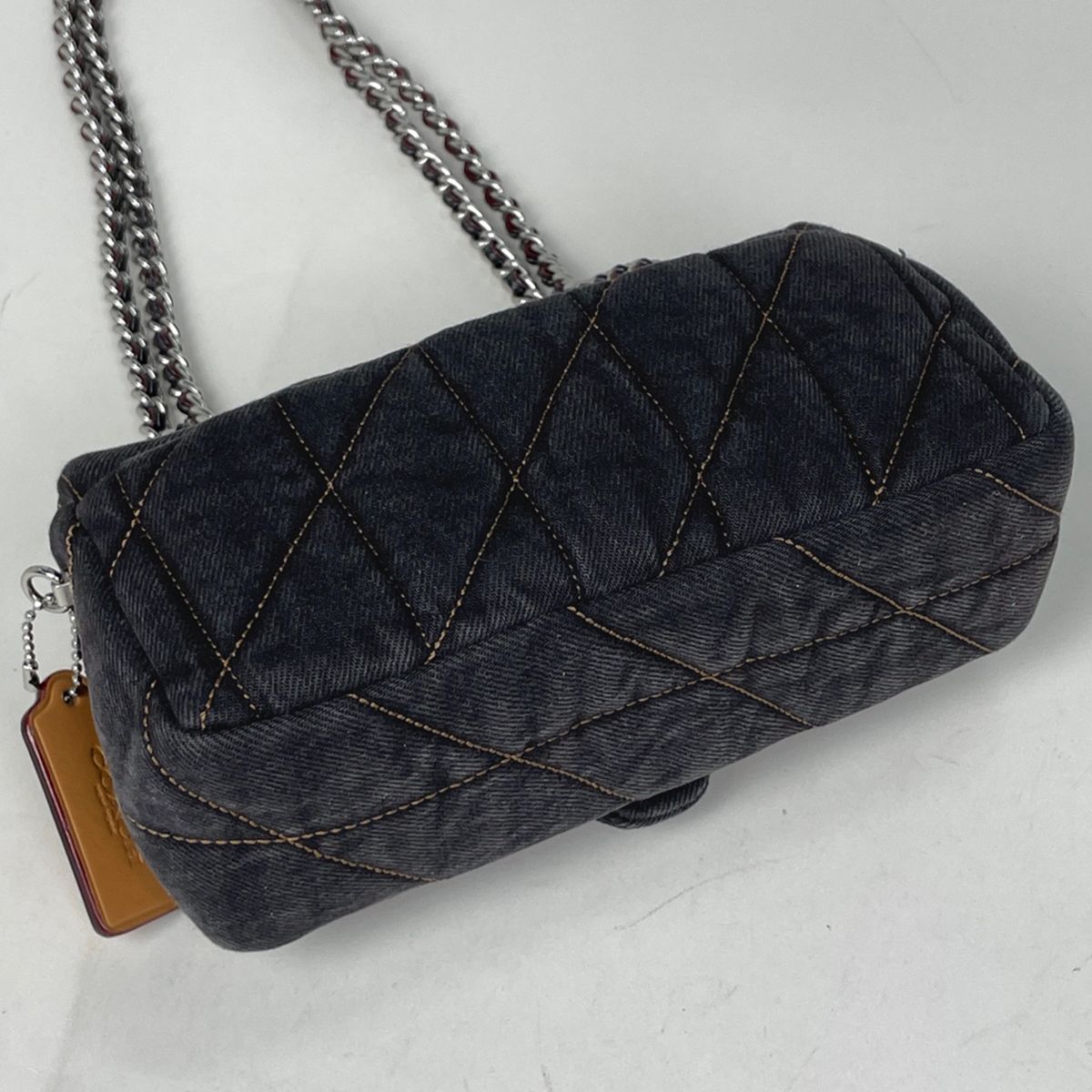 コーチ COACH タビー ショルダーバッグ 20 キルティング チェーン 