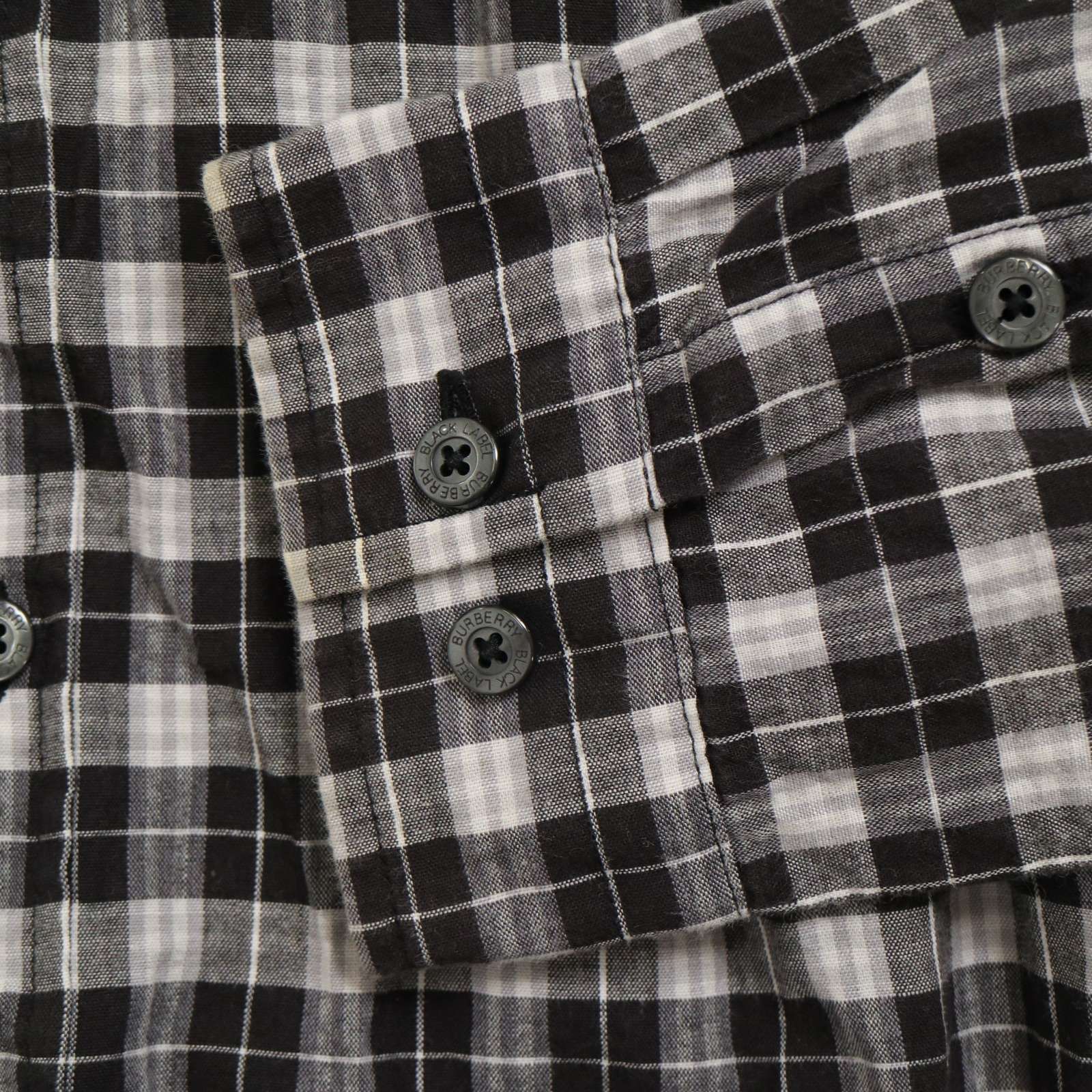BURBERRY BLACK LABEL バーバリー ブラックレーベル ホース刺繍 