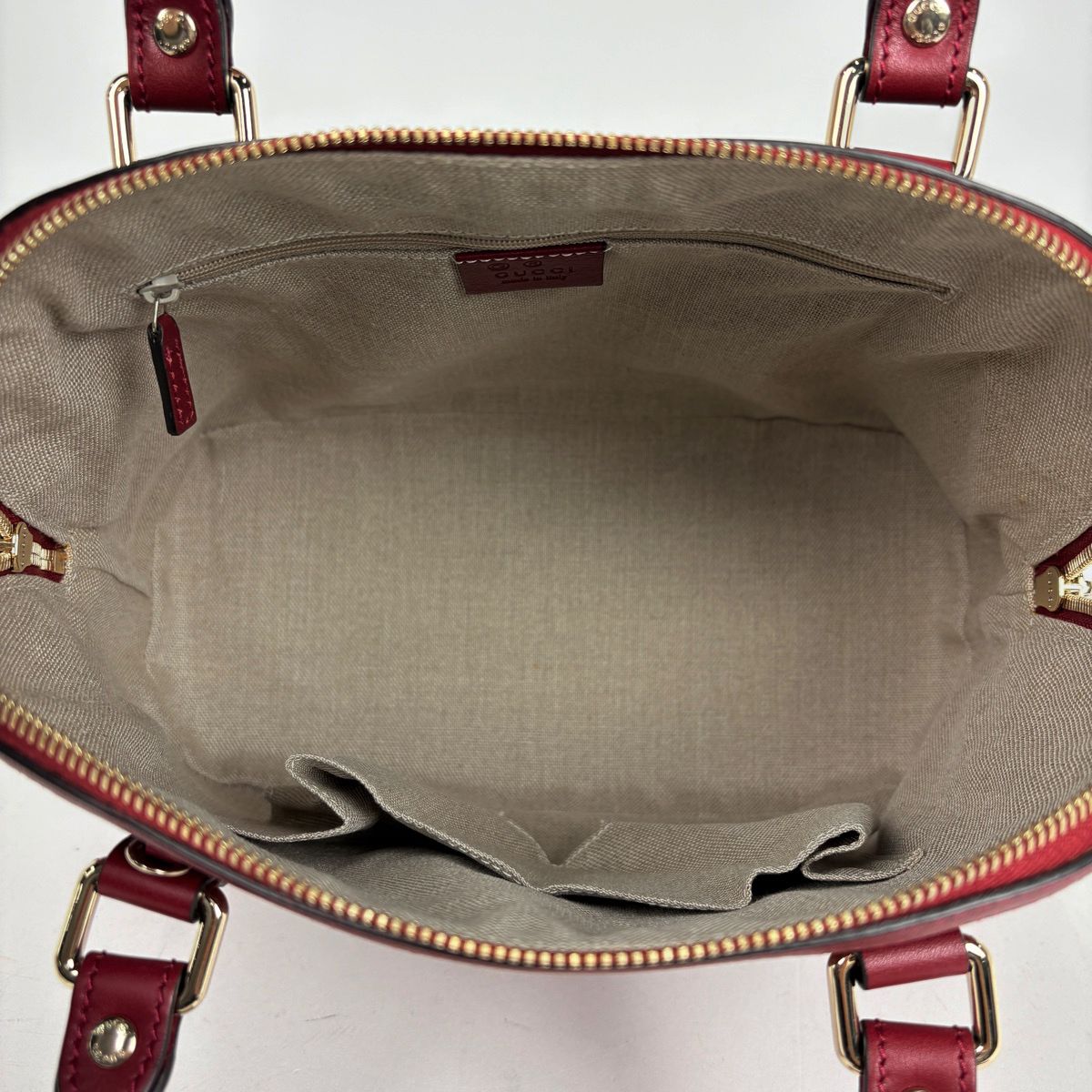 グッチ GUCCI マイクログッチ シマ ハンドバッグ 2WAY ショルダー 