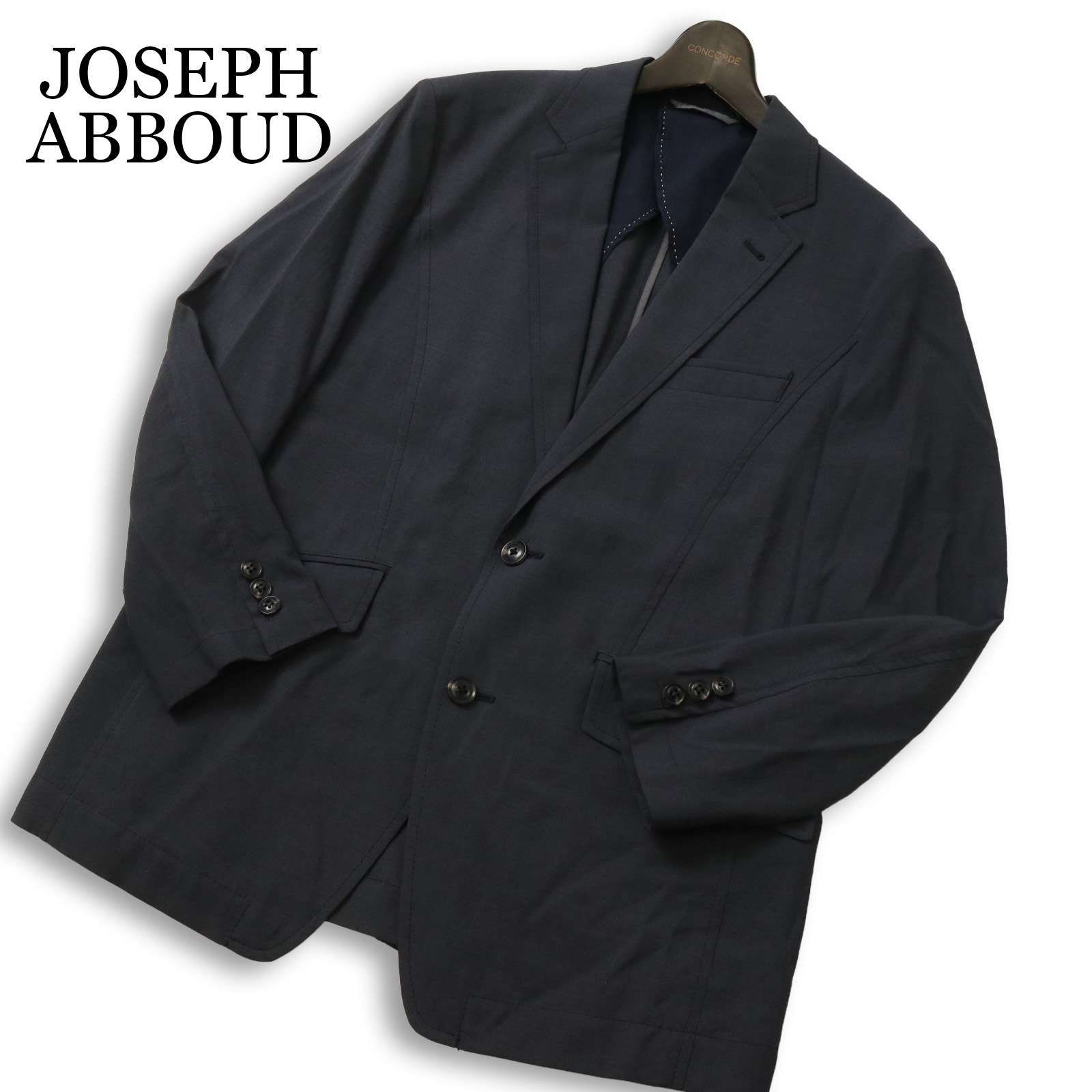 美品】JOSEPH ABBOUD ジョセフ アブード 春夏 麻 リネン混☆ アンコン