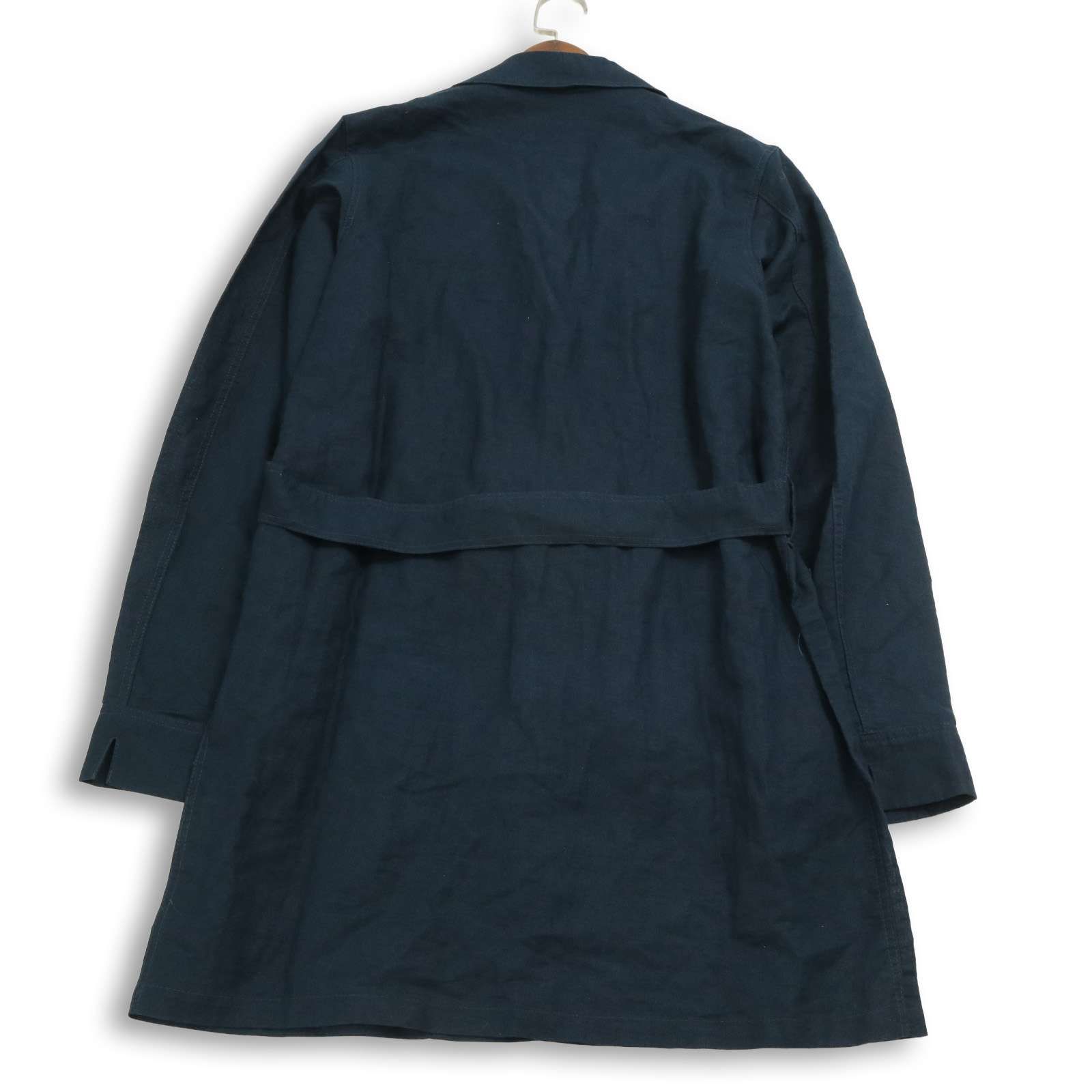 美品☆ THE CRIMIE クライミー 春夏 亜麻☆ リネン ロゴプリント