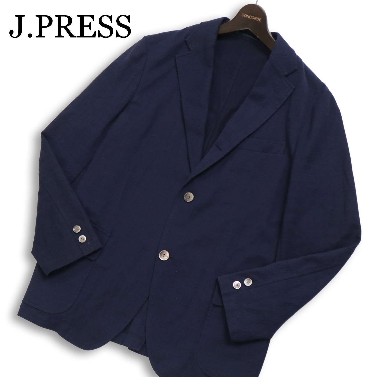 J.PRESS ジェイプレス 春夏☆ アンコン テーラード ジャケット J.PRESS ジェイプレス 春夏☆ アンコン テーラード ジャケット