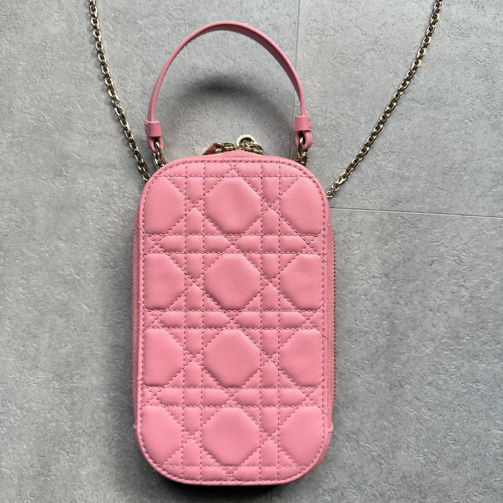 極美品 Christian Dior クリスチャンディオール フォンショルダー 