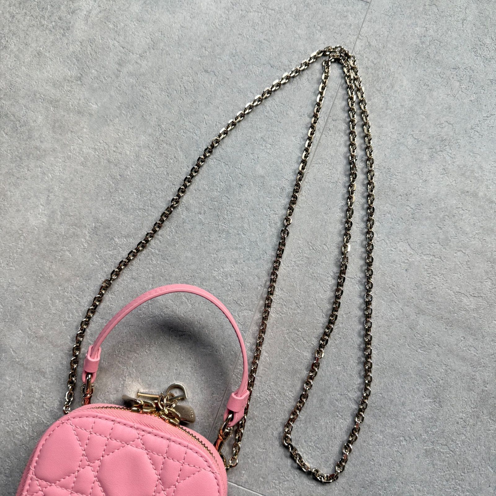 極美品 Christian Dior クリスチャンディオール フォンショルダー 