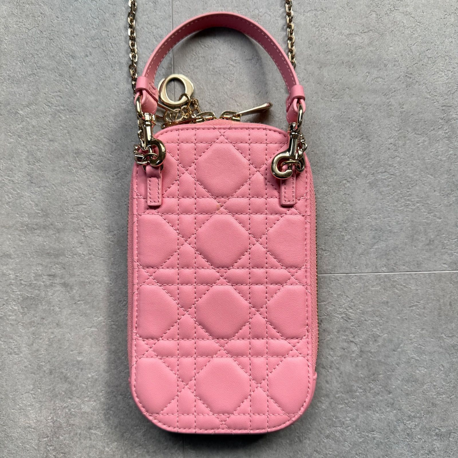 極美品 Christian Dior クリスチャンディオール フォンショルダー 