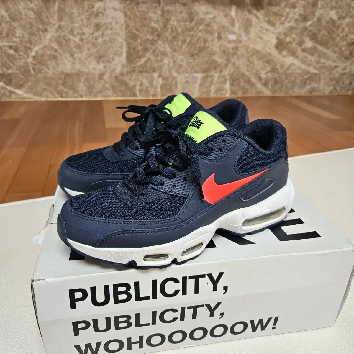 ナイキ x patta エアマックス90/95 27.0cm - メルカリ