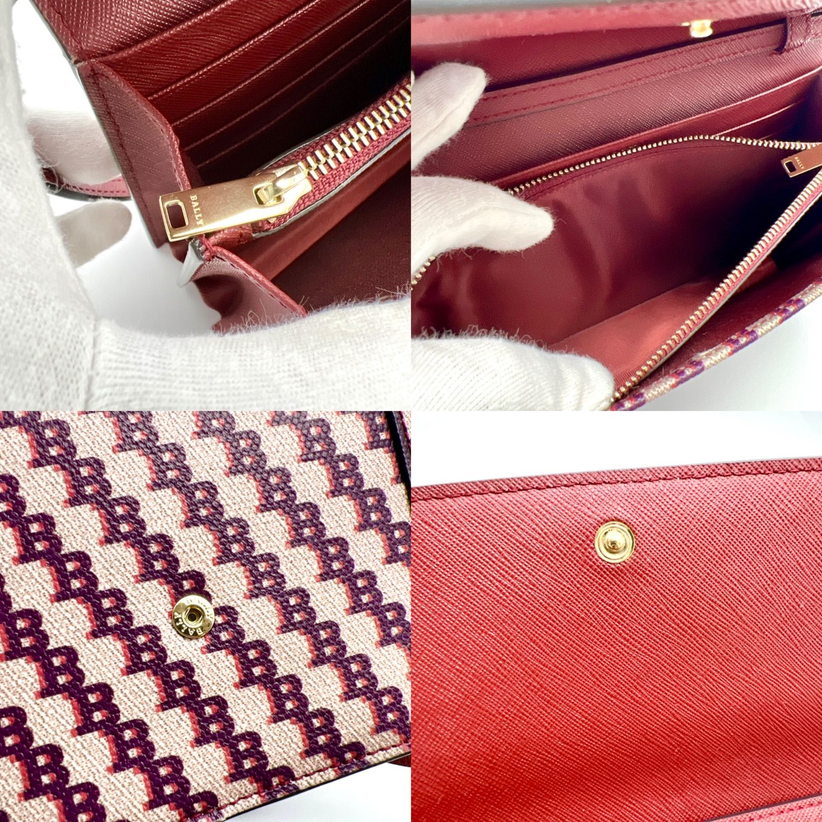 ☆《新品同様》BALLY バリー SUPRA クロスボディ ショルダーウォレット 