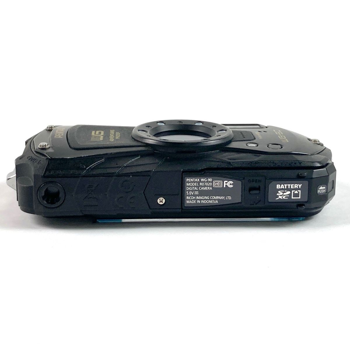 ペンタックス PENTAX WG-90 ブラック コンパクトデジタルカメラ 【中古 