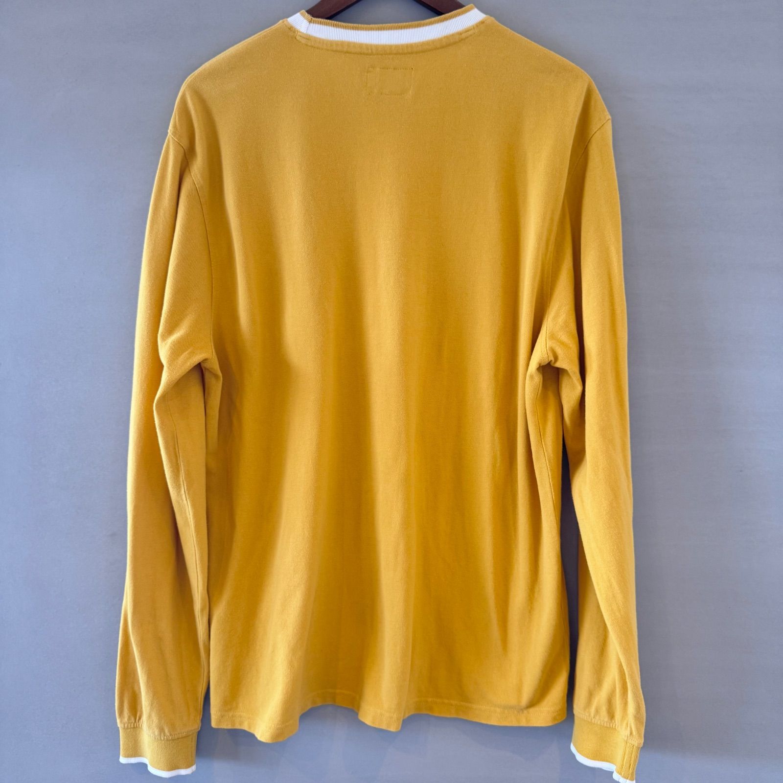 STUSSY ステューシー ロングスリーブシャツ ロンT ロゴTee 鹿の子 