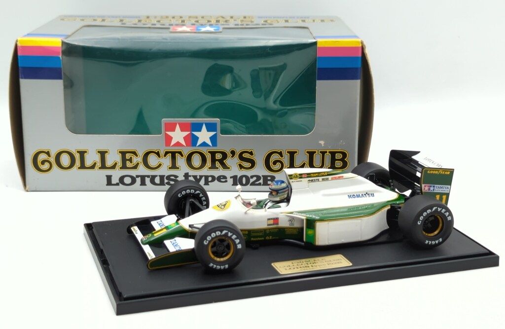日*5様 タミヤ【1/10電動RC】F1 ロータス 102B（ハッキネン／ハーバ 大人気，安い タミヤ 1/20 コレクターズクラブ ロータス102B