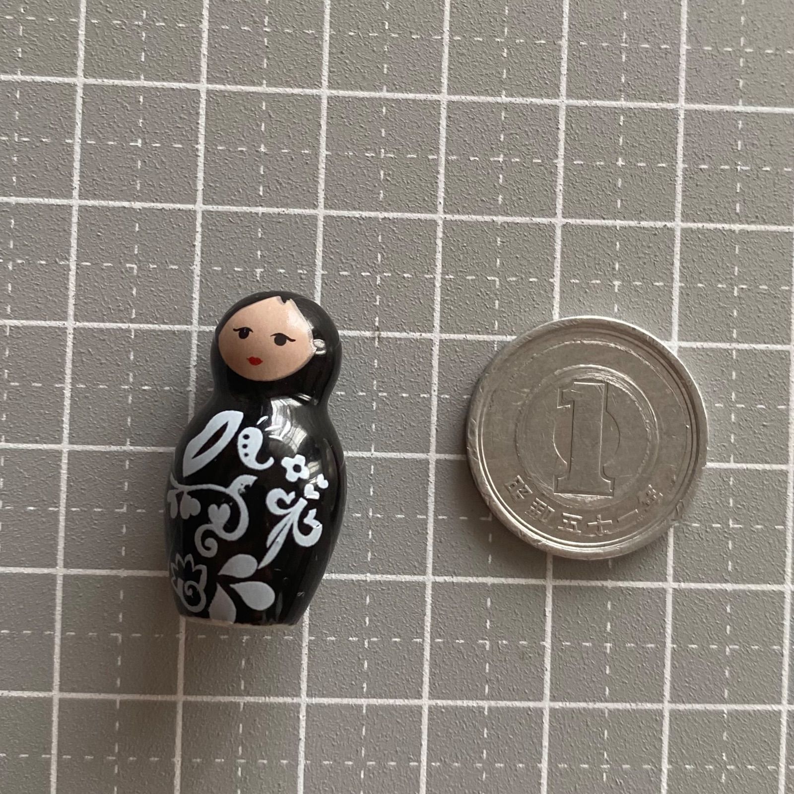 マトリョーシカのフェーブ／ロシア伝統人形／フランス雑貨／陶器 