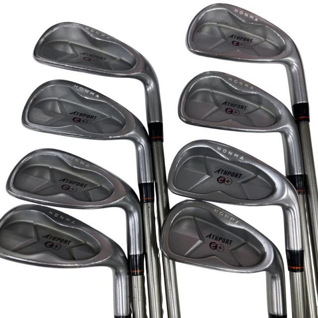 中古】 本間ゴルフ ATHPORT e+ 8S アイアンセット IR ATHPORT 50 