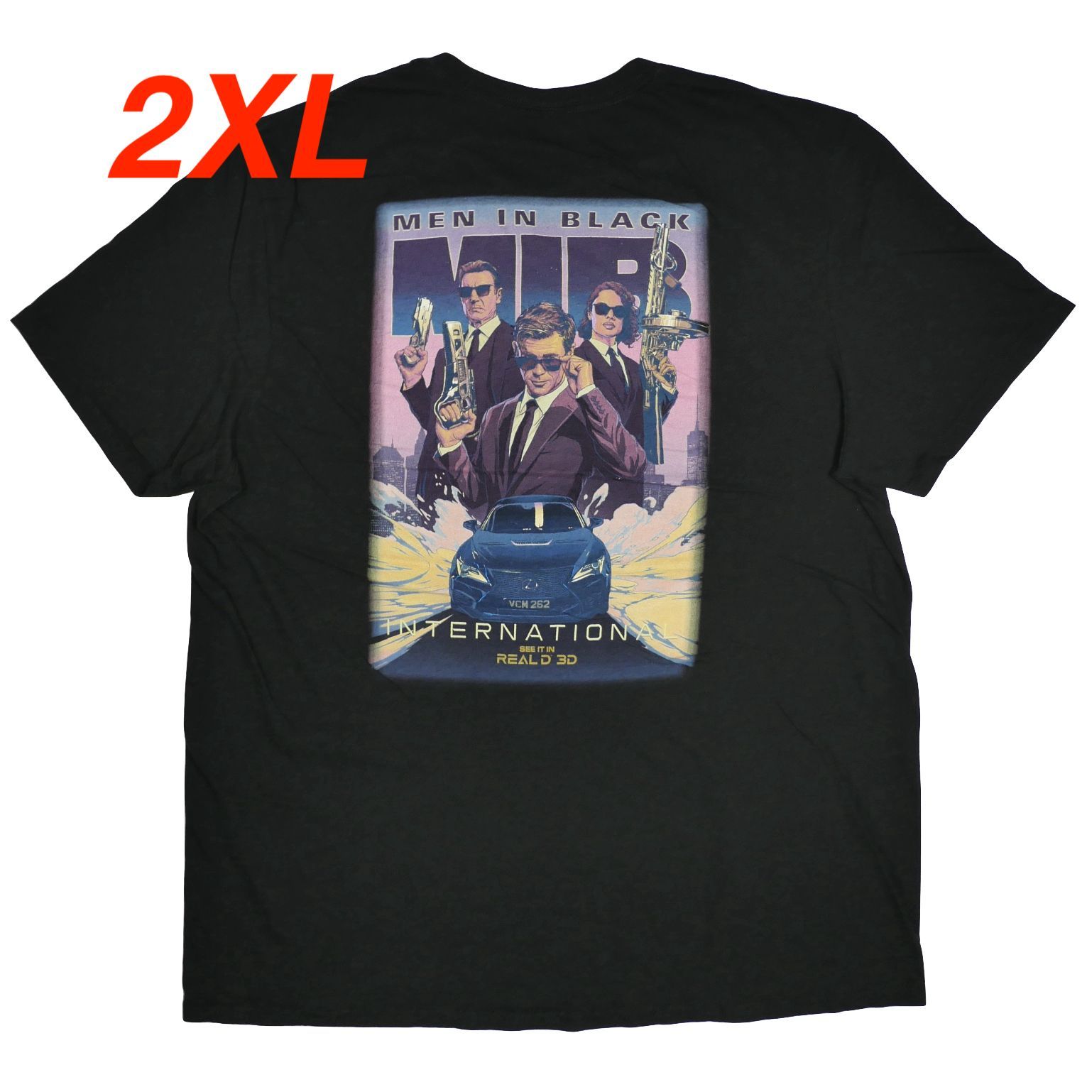 2XL】映画 Men in Black International MIB メンインブラック