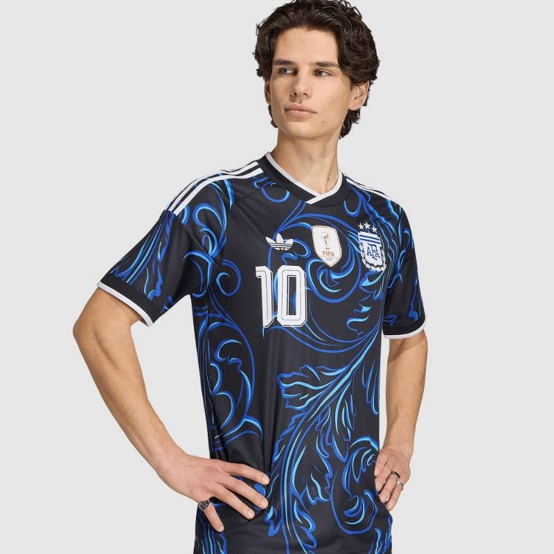 【送料無料・匿名配送】adidas Originals アディダス オリジナルス アルゼンチン代表 2026 公式 アウェイ シャツ メッシ 10 黒 新品 正規品