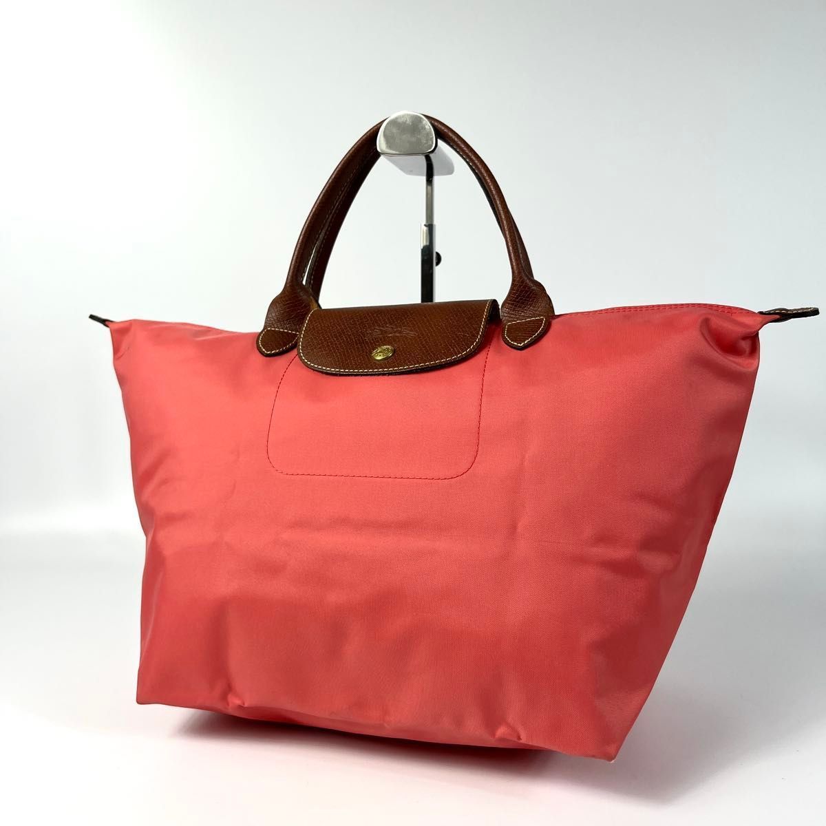 美品 LONGCHAMP ロンシャン ル プリアージュ トートバッグ M トップ 