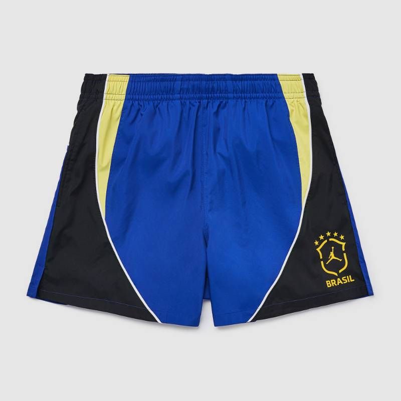 【送料無料・匿名配送】Jordan ジョーダン ブラジル代表 2026 公式 ウーブン ショーツ 5インチ 青 Jumpman 新品 正規品