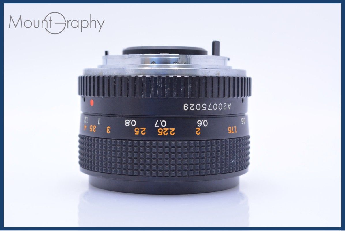 ヤシカ YASHICA ML 50mm F1.7 ☆Y/Cマウント☆ #355-11 ☆極上品・希少