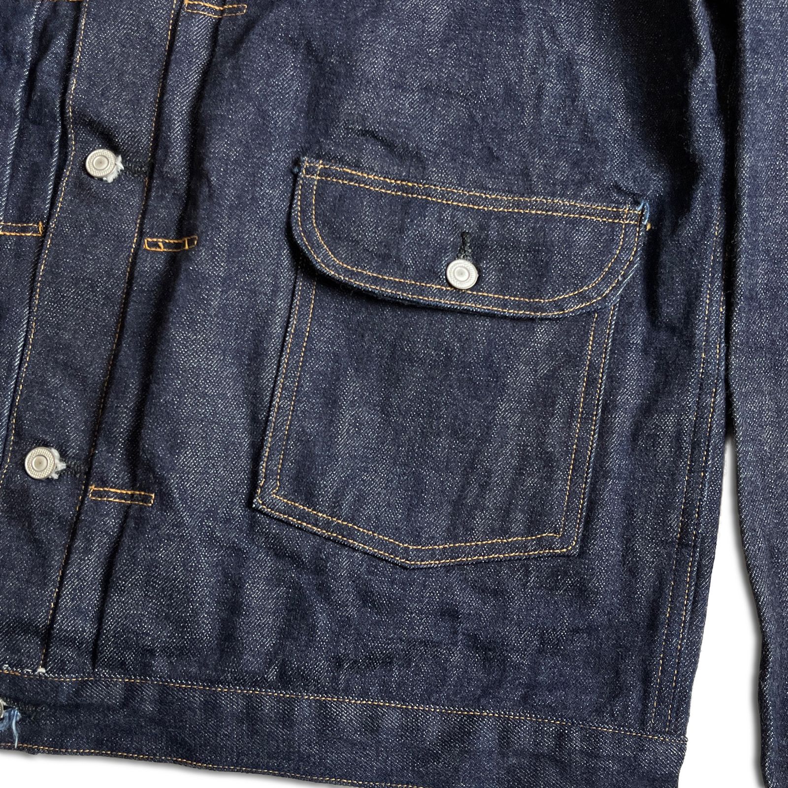 ジャケット・アウター N clothing TCB jeans 46 n' clothing TCB JEANS 別注 Denim Pleated Blouse デニムジャケット