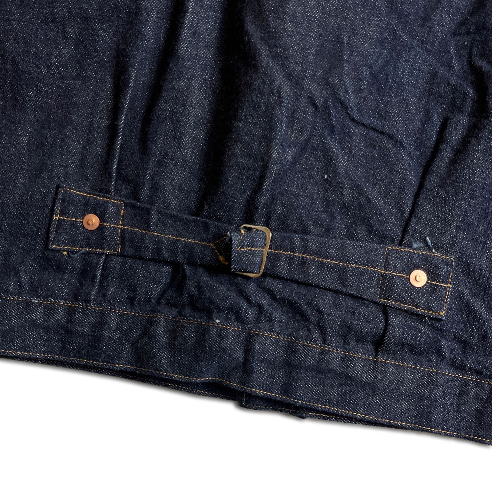 n' clothing TCB JEANS 別注 Denim Pleated Blouse デニムジャケット