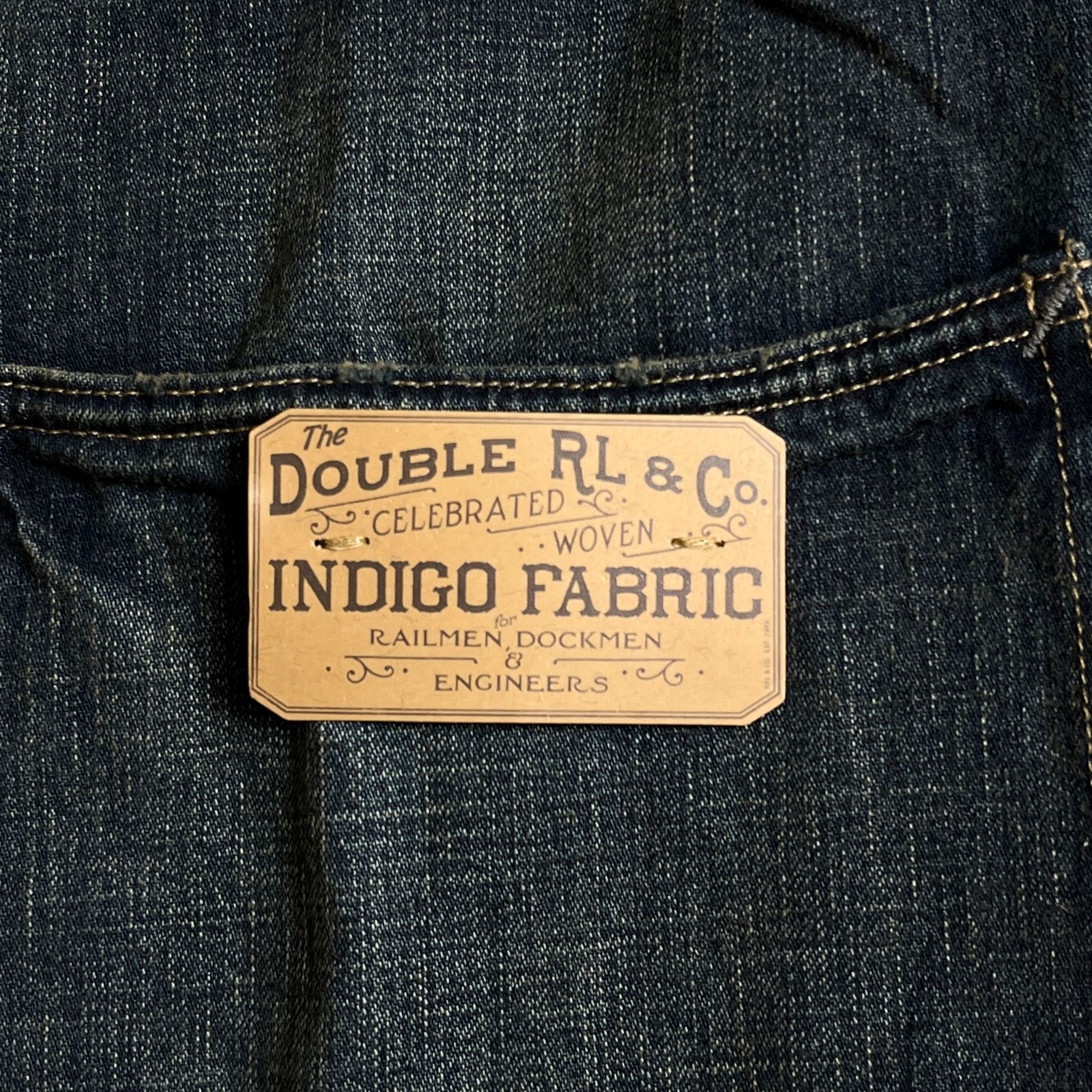 未使用品】RRL デニムカバーオール エンジニアコート S ベッカム着用