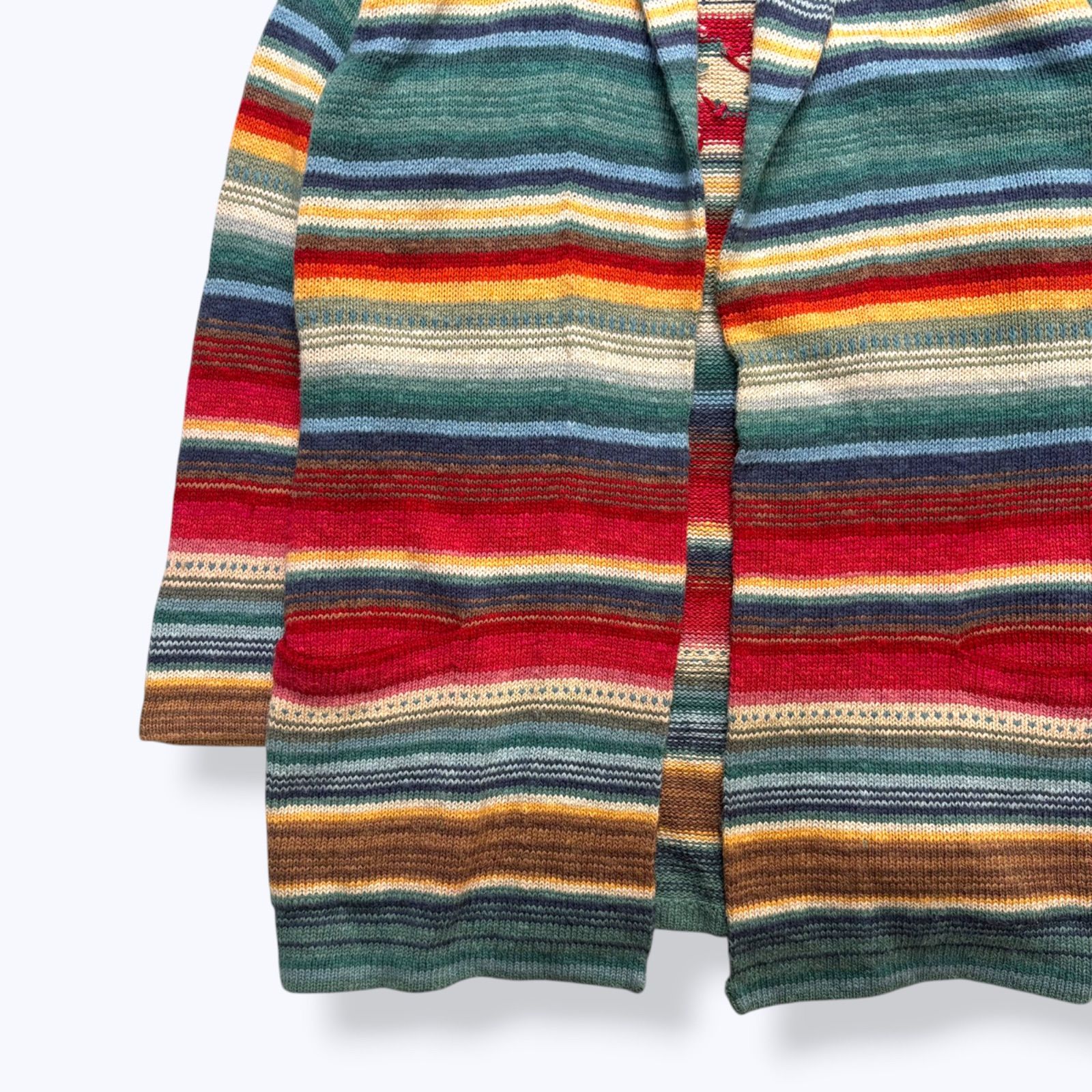 80s-90s LAUREN RALPH LAUREN Hand Made Knit Gown 【M】 80年代 90 