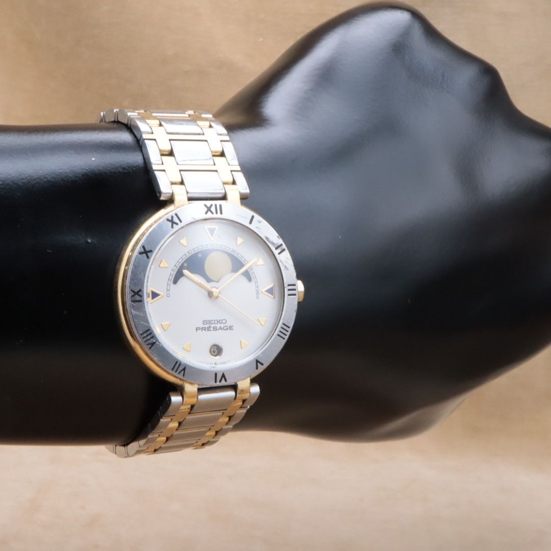 セイコー プレサージュ 7434-6030 SEIKO PRESAGE ムーンフェイズ