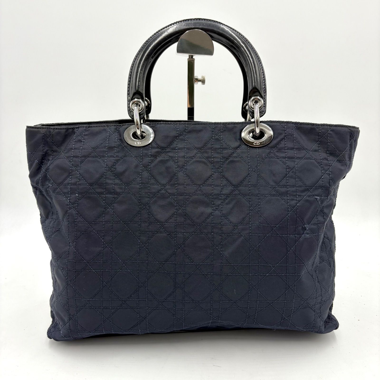 Christian Dior クリスチャンディオール カナージュ ナイロン トート 