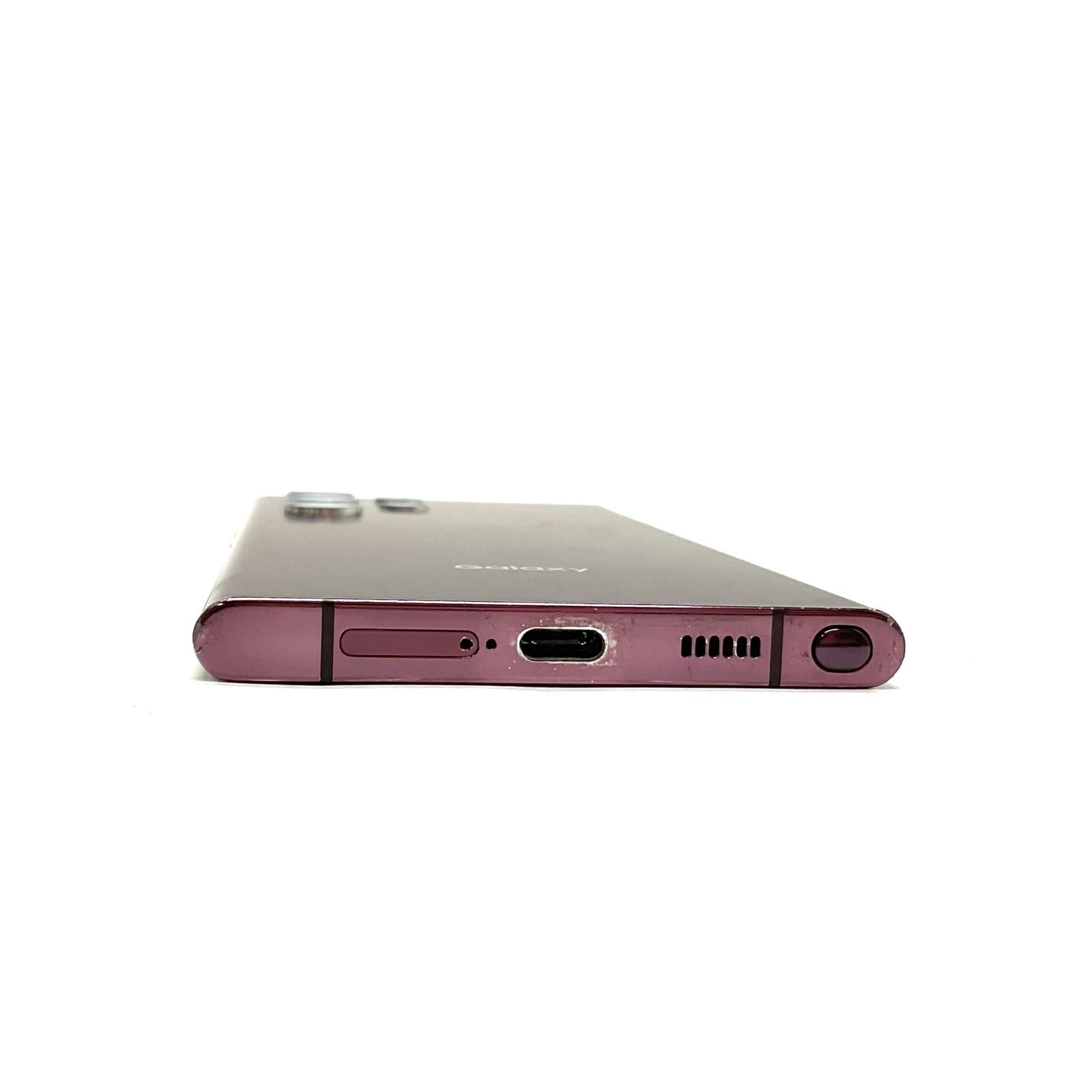 SAMSUNG Galaxy S22 Ultra 256GB バーガンディ docomo SC-52C 白ロム